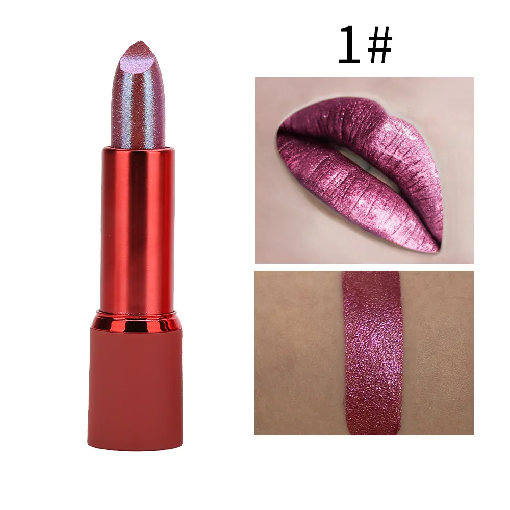 2024 Hot Chameleon Pearl Waterproof Lipstick Own brand non-fading velvet mist lipstick