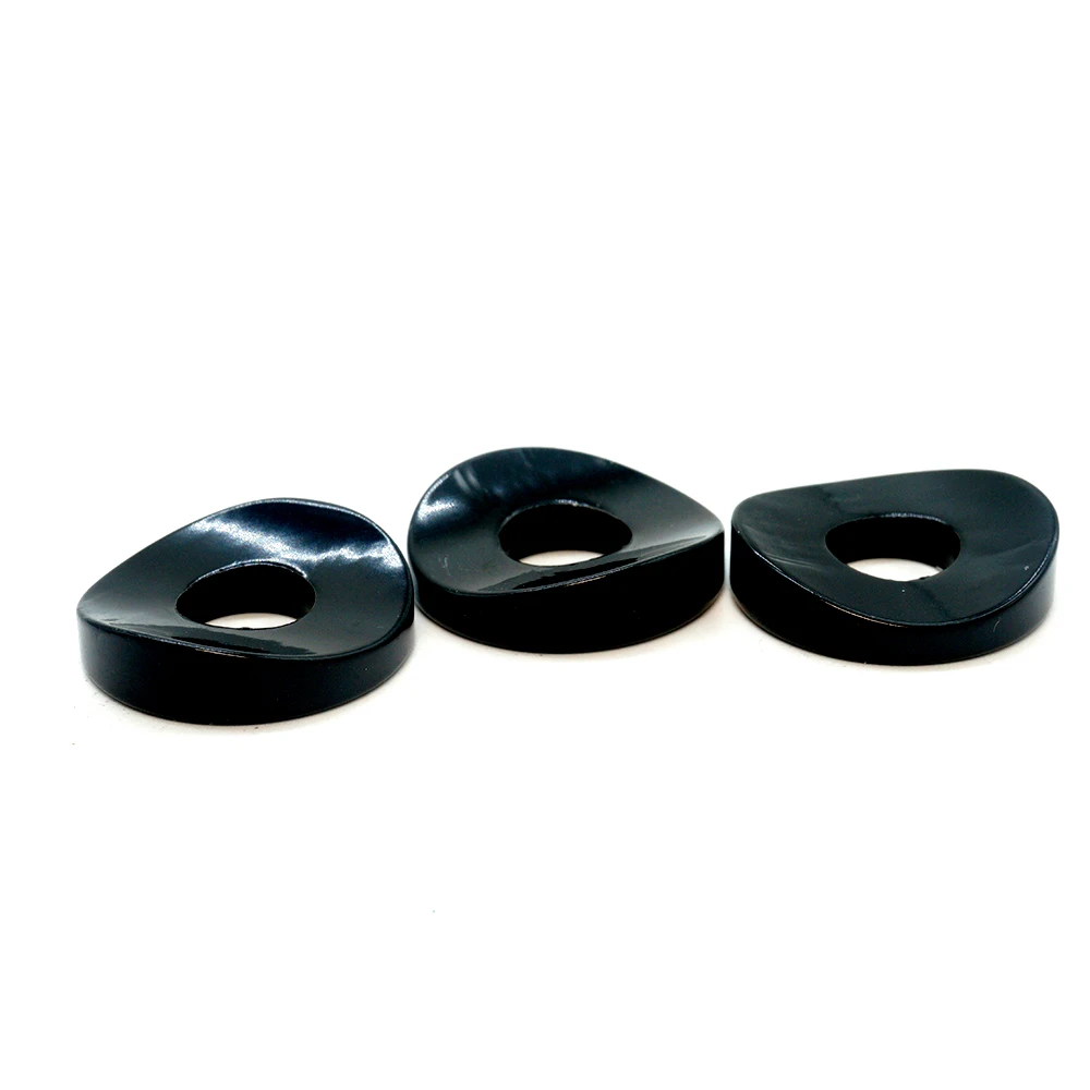 Customized Washer Factory Price Washers Black Anodized Curved Round Saddle Washer