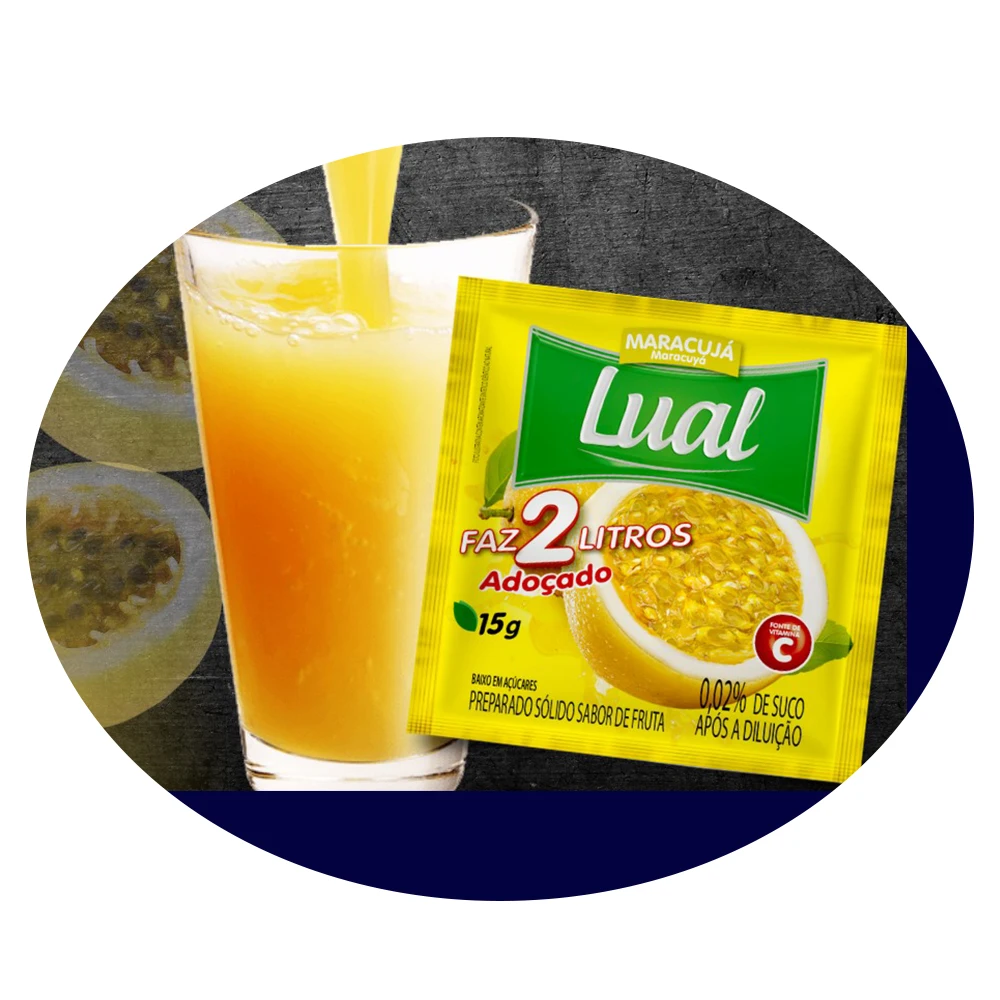 Soft Drink Fruit Flavor Juice Grape Juice Drink Strawberry Drinking Beverage Lual Juice Powder for Sale