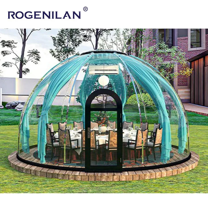 PC Polycarbonate Dome Tent Igloo Clear Dome bubble tent Luxury Tent Glamping