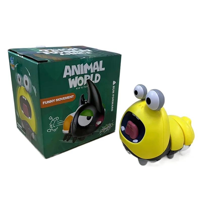 Детские электрические качели Мультяшные животные ползание игрушка-насекомое модель совы жук ходьба