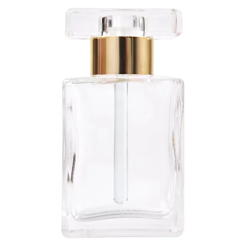 17ML Transparent Glass Essential Oil Bottle Portable Glass Drip Stick Bottle Dispensing Perfume Applicator Empty Bottle