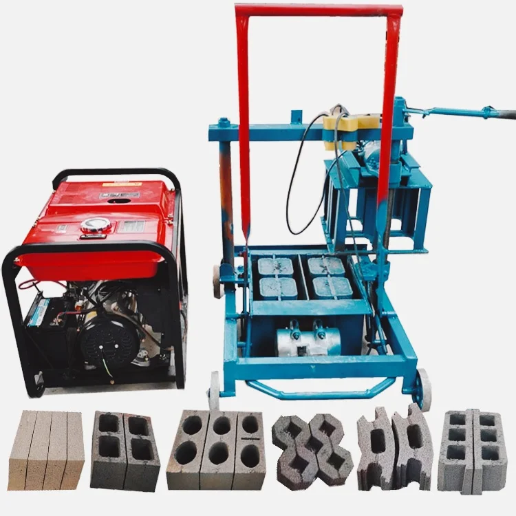 Mud Brick Making Machine Fully Automatic High Material Block Brick Making Machine Stone Block Making Machine