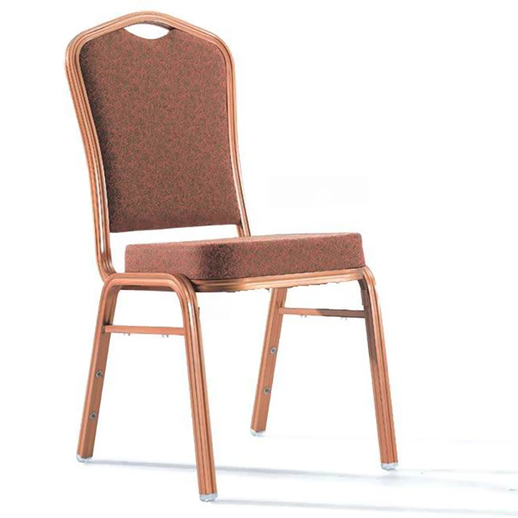 HSBA-002 Wholesale used wedding party events metal stackable cheap steel banquet hall chair