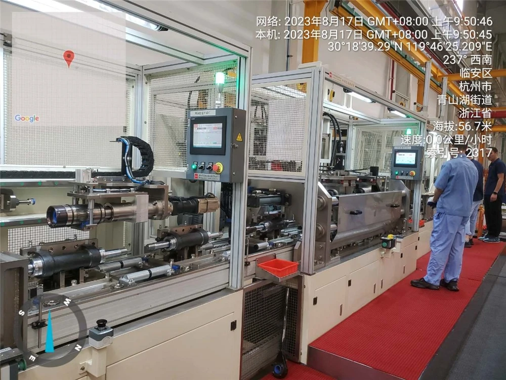 HZPT custom made hydraulic cylinder for industrial vehicle/forklift high quality hydraulic steering cylinder