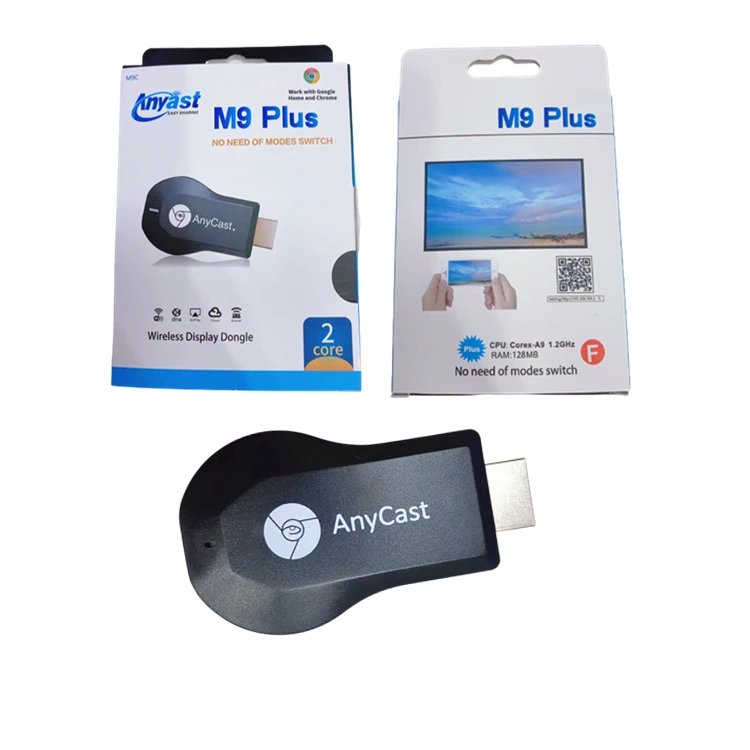 newest wireless wifi display TV dongle anycast m9 plus easy sharing