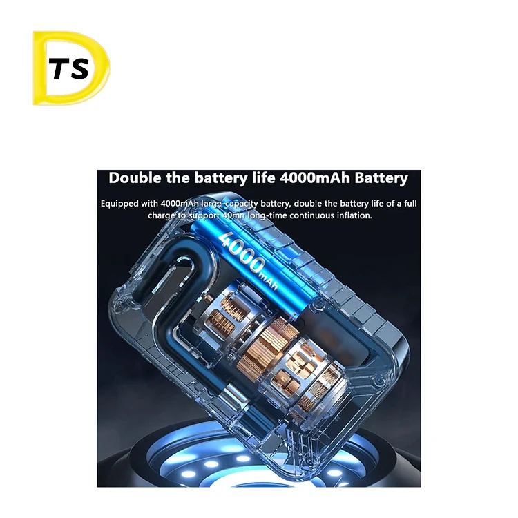 Multifunction Mini Automatic Portable Electric Power Supply Electric Air Compressor Digital Tire Inflator