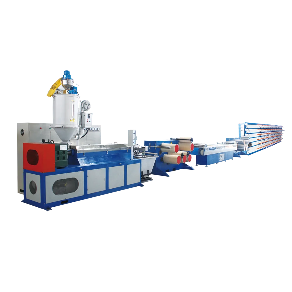 1/2/3ton 400d yarn pp round yarn twine making machine line rope filament extruder danline fiber mesh net weaving