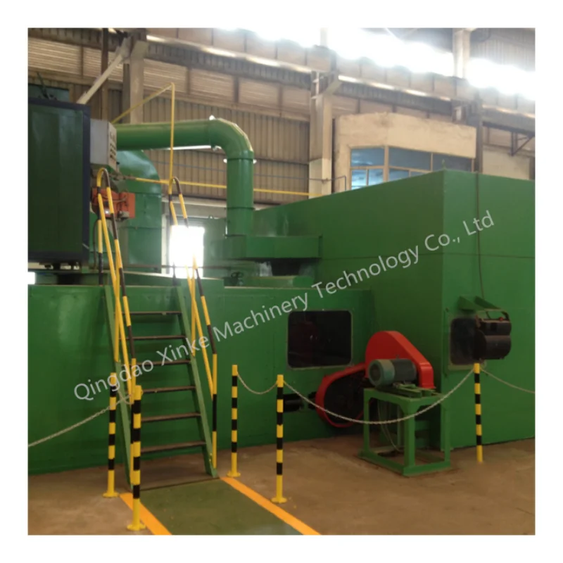 Automatic shot blasting machine and painting line for steel plate and structure beam