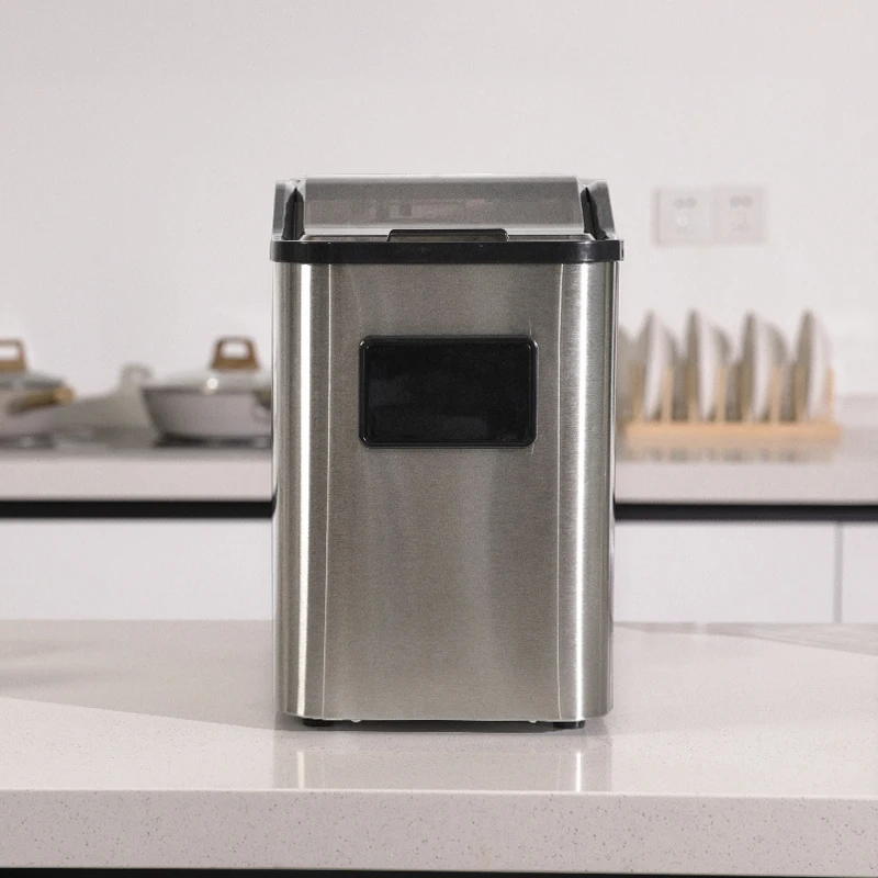 OEM/ODM 110V 220V nugget ice maker automatic stainless steel cube counter top ice maker 25KGS/24H for business