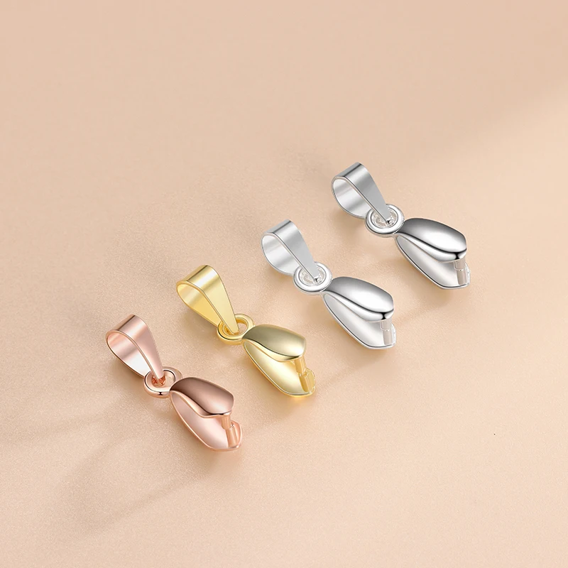 Оптовая продажа ювелирных изделий 925 стерлингового серебра аксессуары кулон Соединитель драгоценный камень застежка для ручной работы