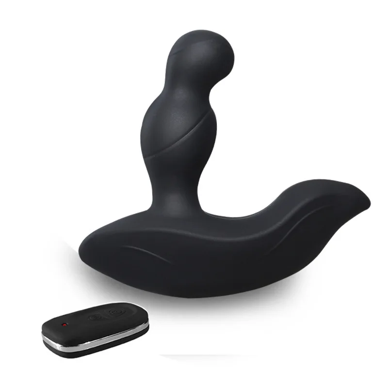 Hot Sell Usb Charge Enlarge Men Male Prostate Gland Silicone Electric Vibrating Stimulating Prostate Massager