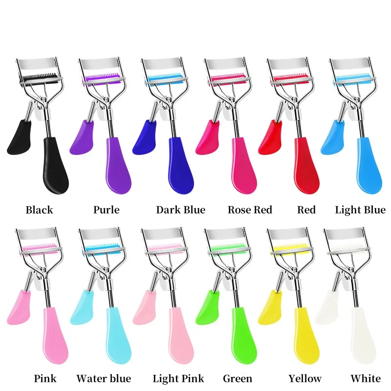 Beauty Makeup Tools Custom Private Label Mini Eyelash Curler Tools Eye Lash Curler Eyelash False Eyelash Curler With Comb