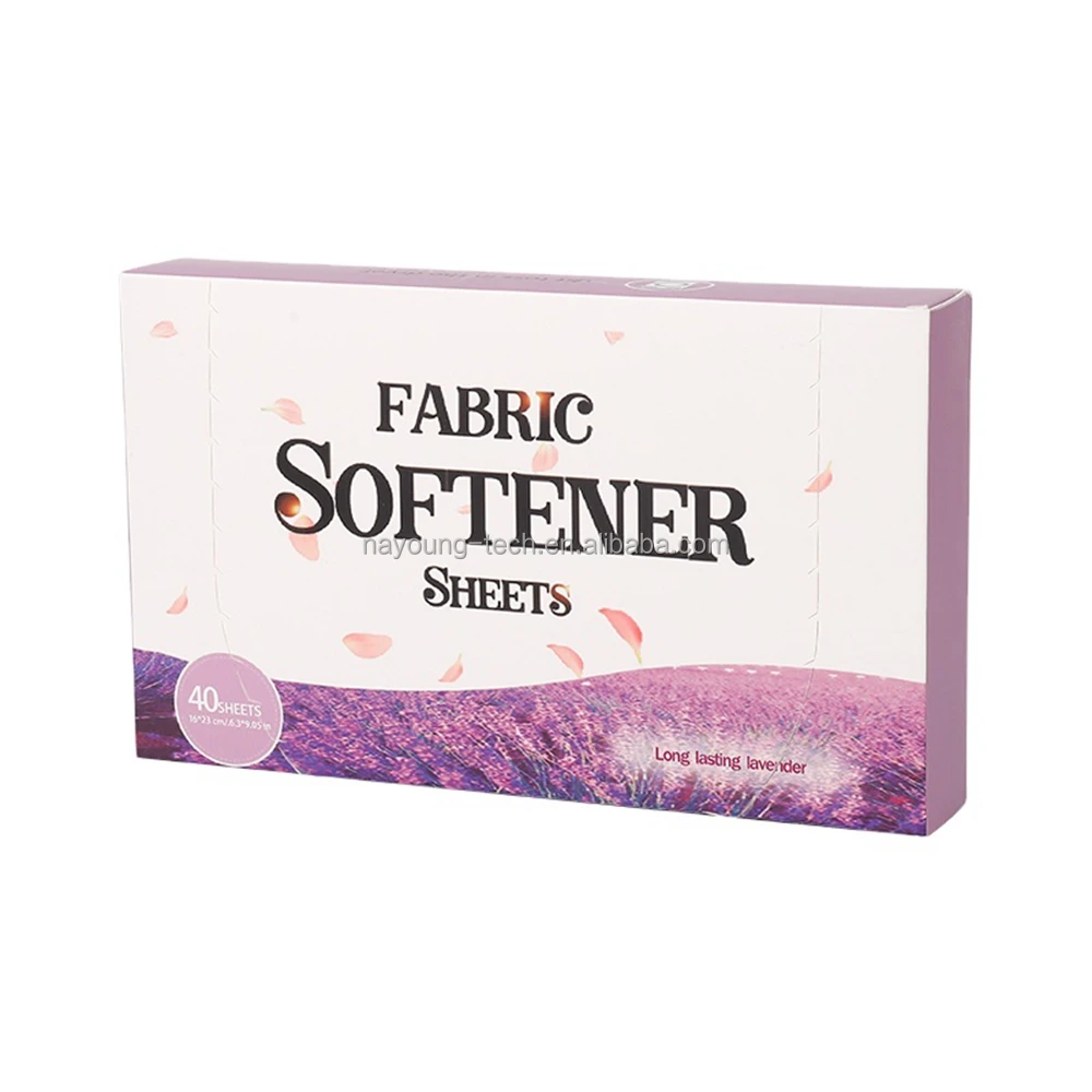 Factory Manufacturer Customized Logo Fragrant Sheets Fabric Conditioner Softener Dryer Sheets