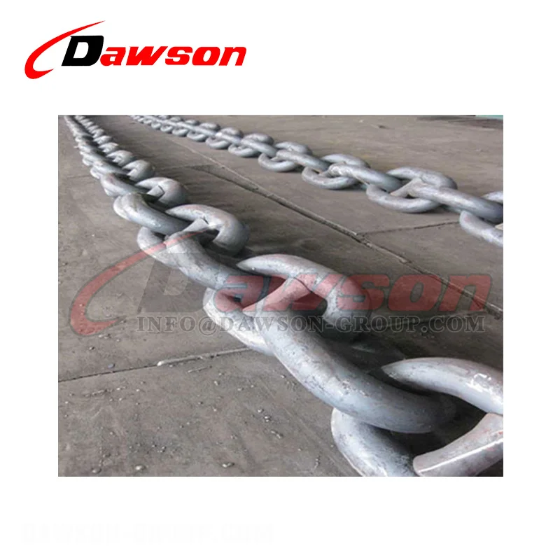 Оснастка DAWSON Qingdao китайская фабрика R3S оффшорная шпилька/бесшипованная швартовная цепь оцинкованная горячим способом