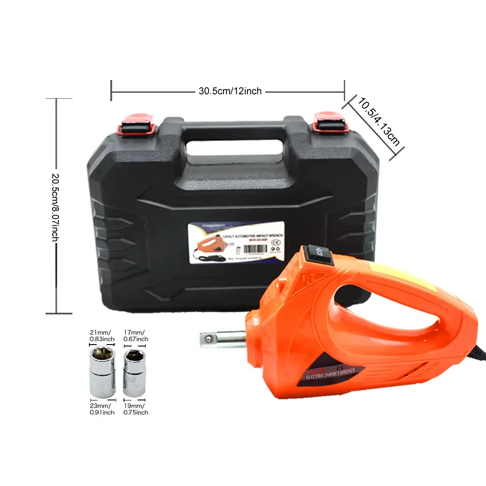 Chinese supplier Portable CE ISO DC12V durable automatic Automobile Tire Rapid maintenance Kit Professional Electric Wrench