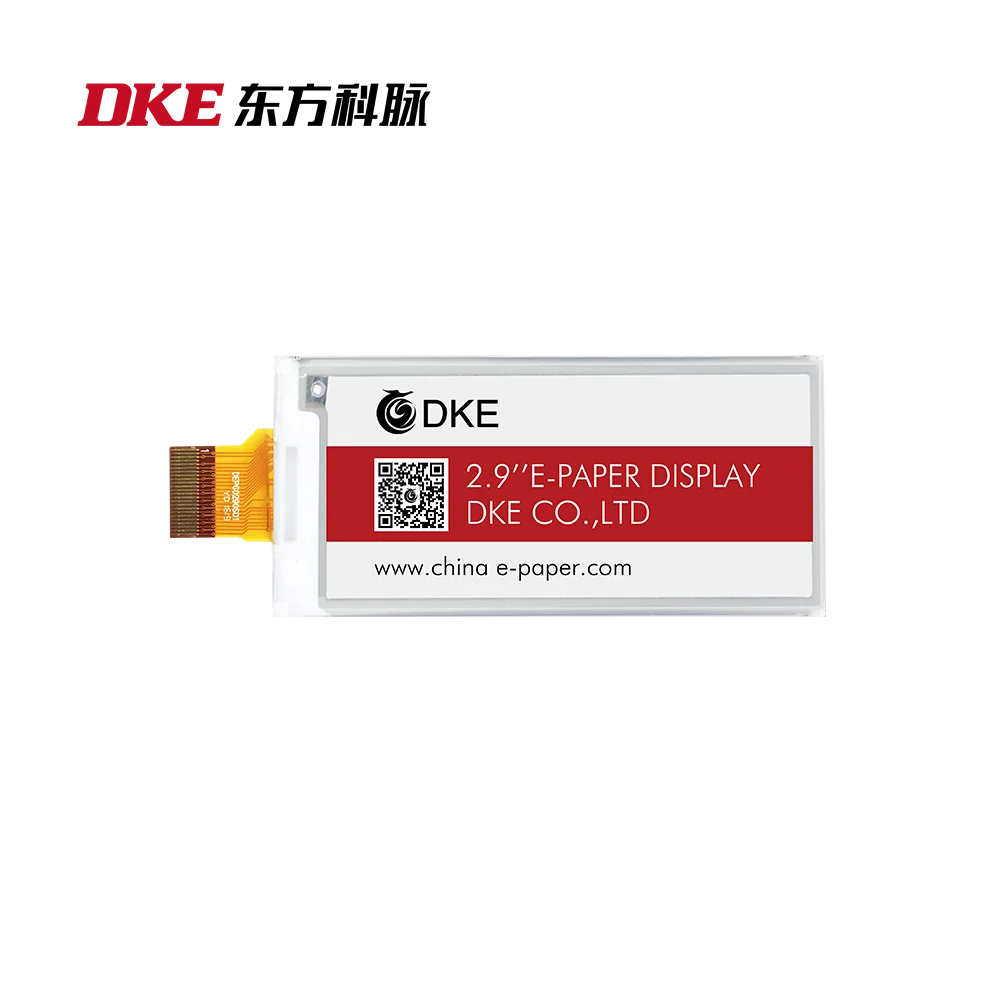 Цветной дисплей Epaper 2,9 дюйма, недорогой модуль EPD, черный, белый, красный