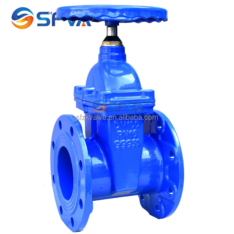 SFVA BRAND GOOD PRICE DIN3352 F4 GGG50 PN16 Soft Seat Lightest Type 6 Inch 8