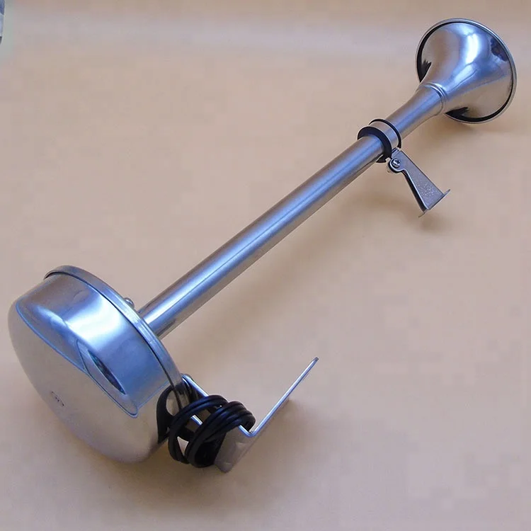 Good Twin Stainless Steel Waterproof Marine Electric Trumpet Air HornTwin Speaker Dual Horn Tweeters Boat-Yacht-Truck