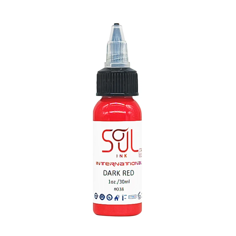 Soul Ink Reach SVHC Compliant Tattoo Ink OEM Available 25+ Colors for PMU SMP Pigment CTL On The Way Work With Cartridge Pen