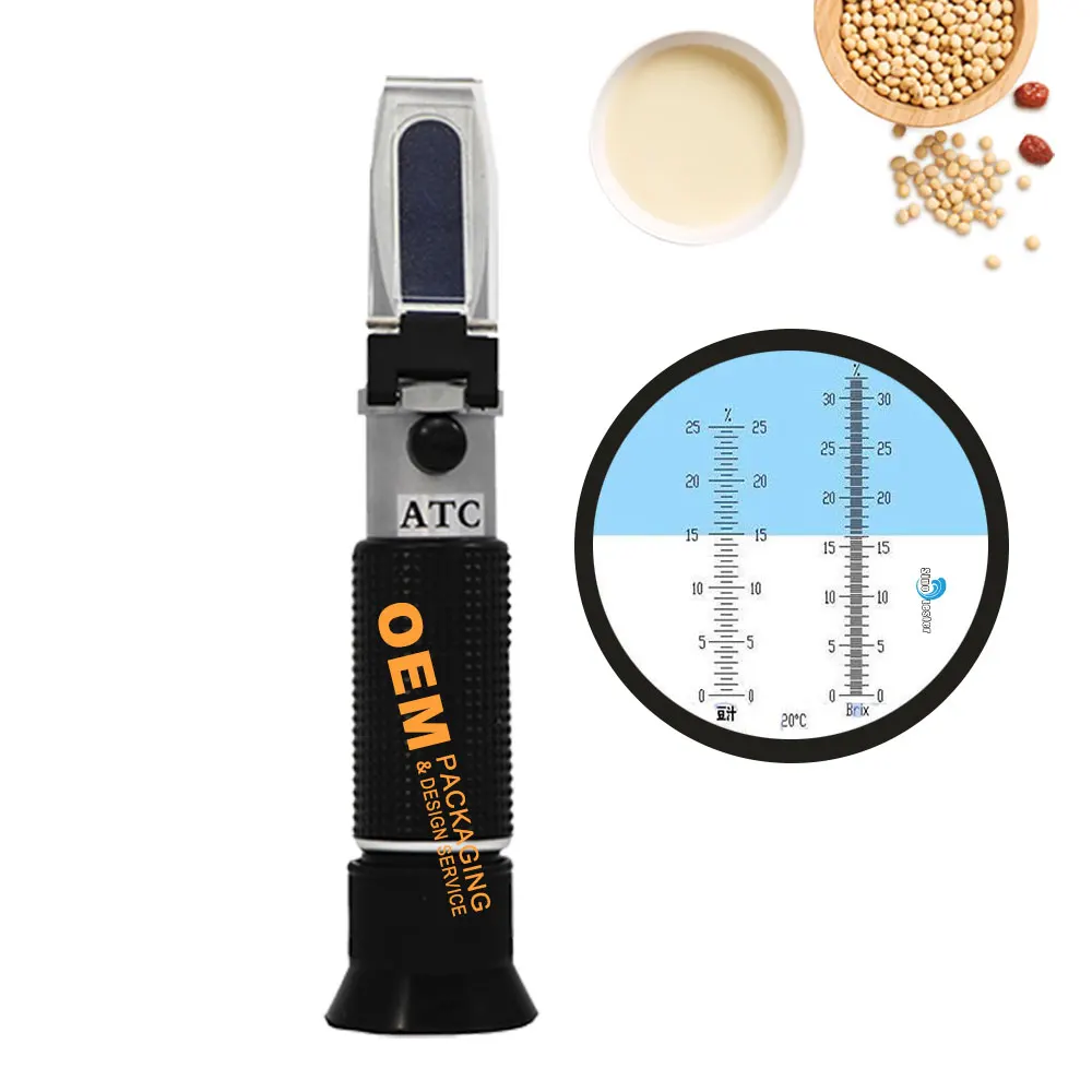 China Supplier  Laboratory Instrument Bean Juice Tester Handheld Auto Refractometer