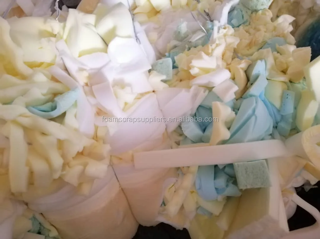 High Quality Polyurethane Trim Foam Scrap Mixed Colors Medium Density Pu Foam Scrap Compressed in Bales