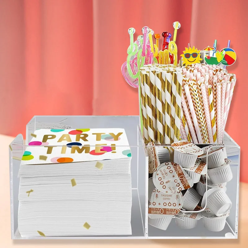 Customized Acrylic Cutlery Organizer