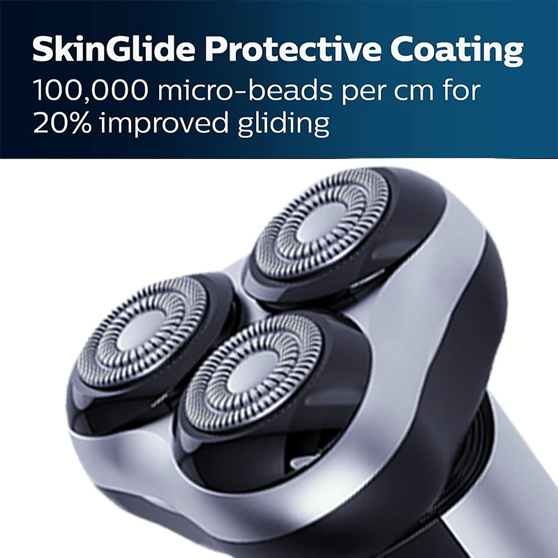 Washable Mini Rechargeable 6 in 1/7 in 1 Professional Electric Dual Foil Shaver for Men