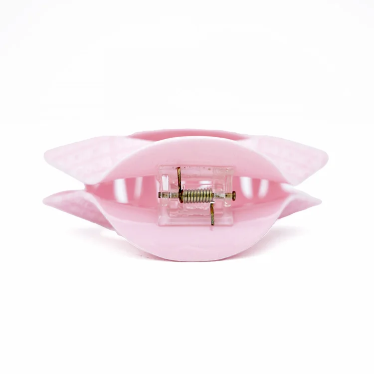 CANYUAN Customized logo letter hollow acetate acrylic hair claw hair clip custom name cute ladies claw clip Custom wholesale