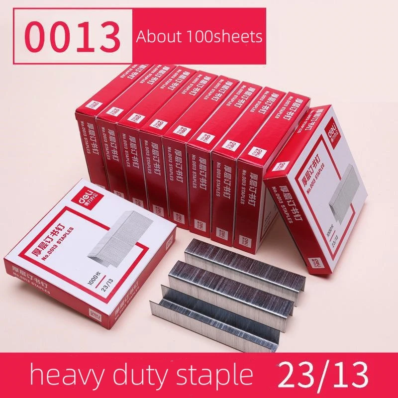 Best Sold Office Galvanized Staples Standard 23/8 Stapler pin 100F Staples 6/4 For Paper