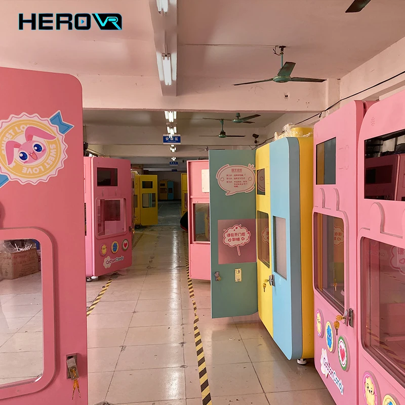 HEROVR New Condition Nostalgia Cotton Candy Marshmallow Vending Machine In Cinema