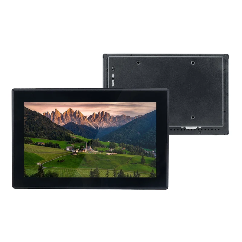 Industrial Embedded Touch Monitor With 7Inch Display 10 Points Capacitive Touch