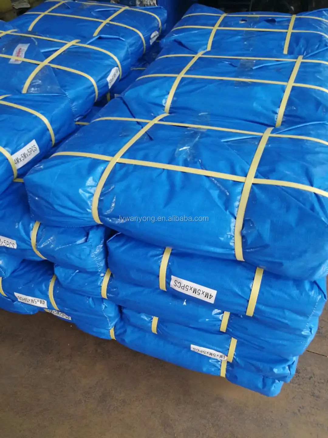 MILLION 5 X 7 Feet Tarpaulin Blue Waterproof Cover Pe Tarpaulin Ground Sheet PE Tarpaulin