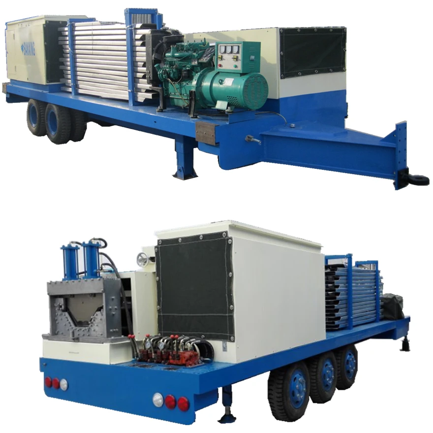 SX-240 SABM-914-610 K Q Span Arch Roof PPGI Roll Forming Machine