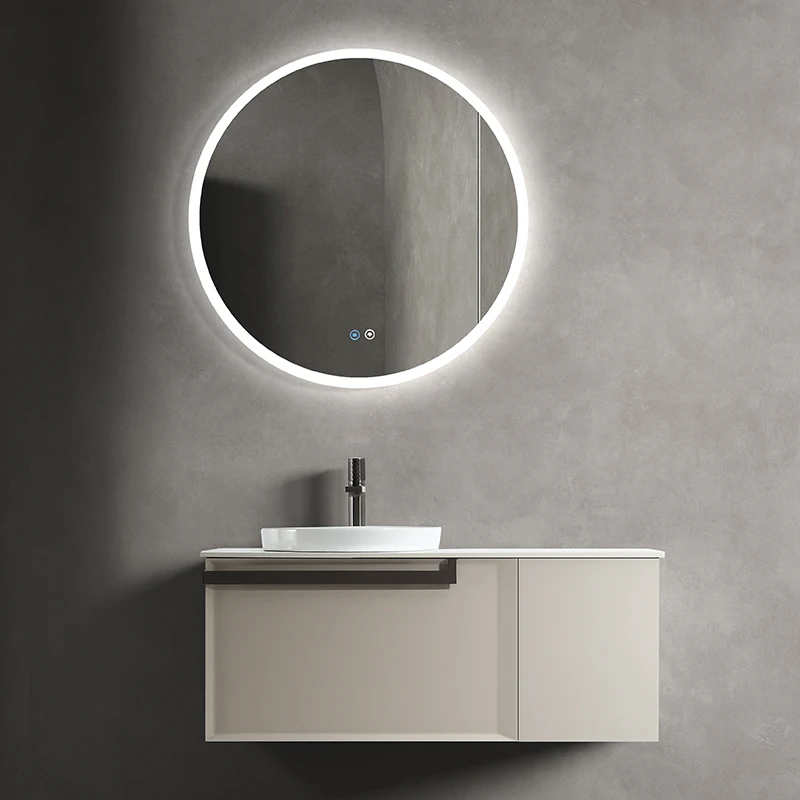Hangzhou Factory High Quality Low Price Rectangle Bath Wall Hanging Led Lighted Vanity Mirror With Led Light