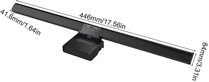 LED Screen Lamp Bar with Touch Control E-Reading Dimmable Computer Monitor Light No Glare for Desk/Office/Home/Gaming