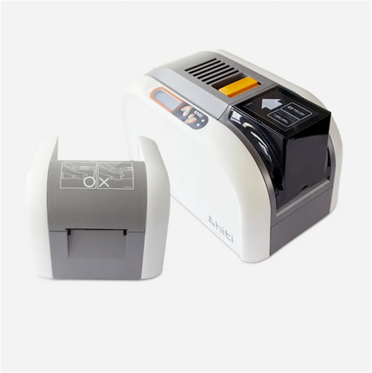 Hot selling Magnetic Card Printer Thermal direct printing PVC ID card printer with single side double sides print