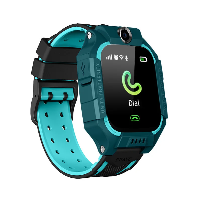 Q19 Kids Smart Watch with Flip Design Dual Camera LBS Location SOS Help 2020 Cheap Child Smart Watch