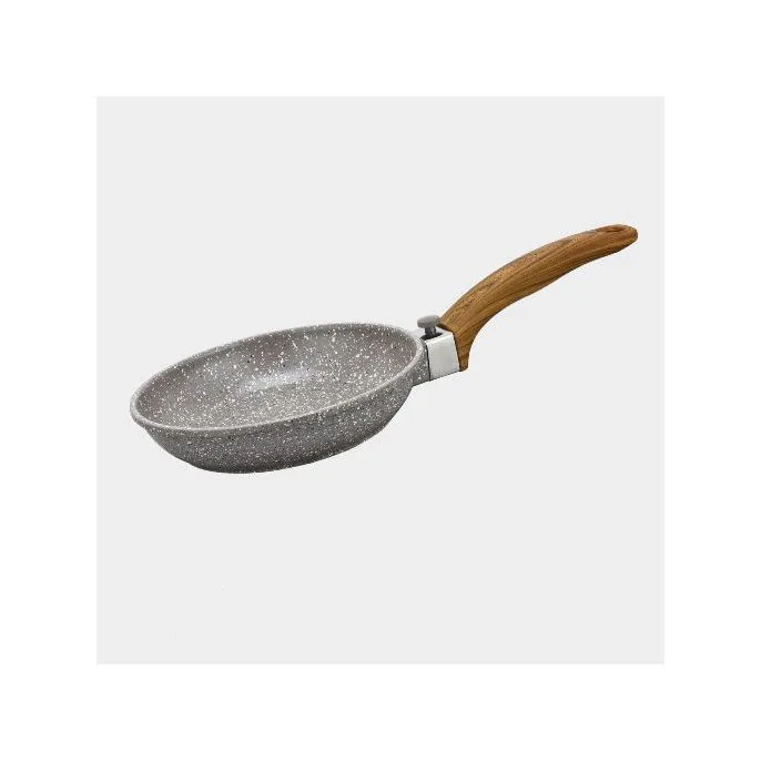 CENTURY Hot Selling Aluminium Cookware Set Non-Stick Fry Pan with Detachable Handle Induction Stove Compatible Wok for Cooking