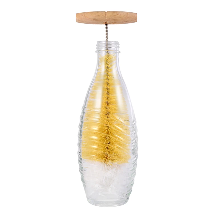 Wholesale glass brush for cleaning Soda Stream bottles or jugs