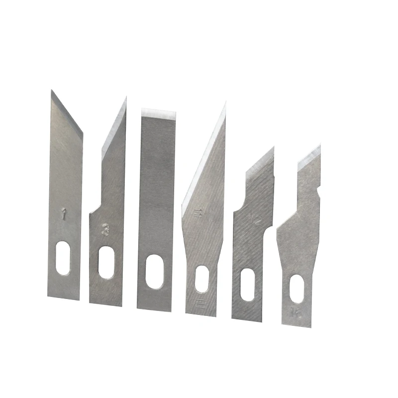 Best Selling Premium Quality High Carbon Steel Engraving Knives Push Button Style Saw Carving Knives Replacement Highly Popular