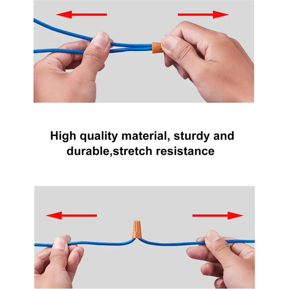 BAOTENG HOT SELLING high quality plastic solderless butt wire end cap