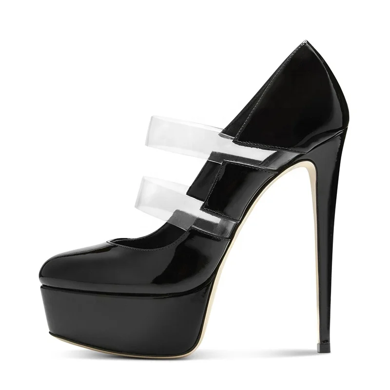 Sexy Ultra High Heel Pumps Stripper Shoes Womens Platform High Heels