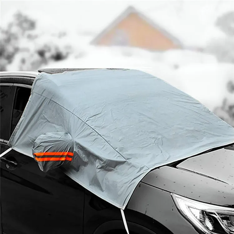 PEVA material car windscreen protector wiht side mirror covers