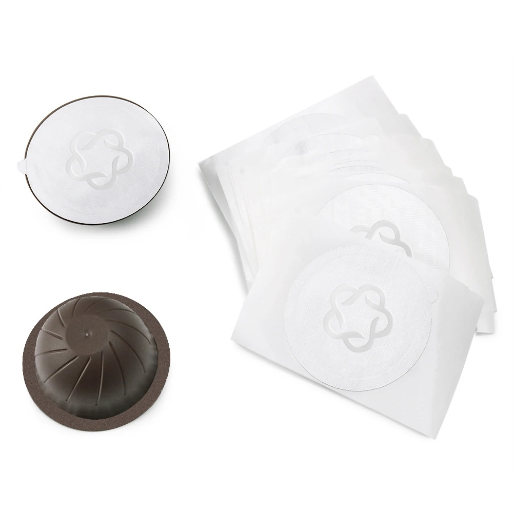 Reusable coffee capsule for nespresso vertuo empty capsule with foil refilble coffee pods