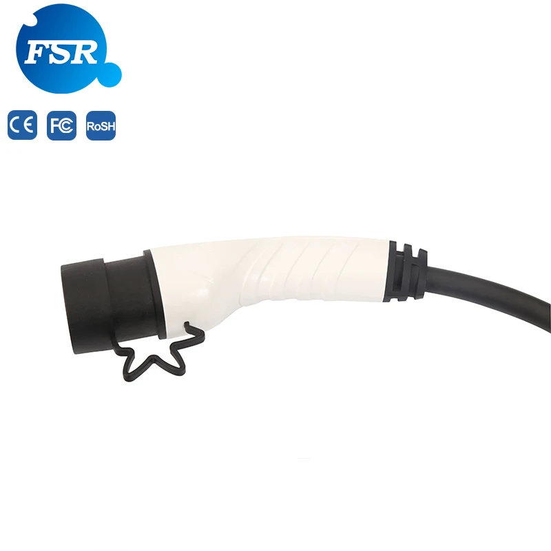 Strength factory IEC 62196 32A type 2 to type2 coiled 5m Single-phase ev charging