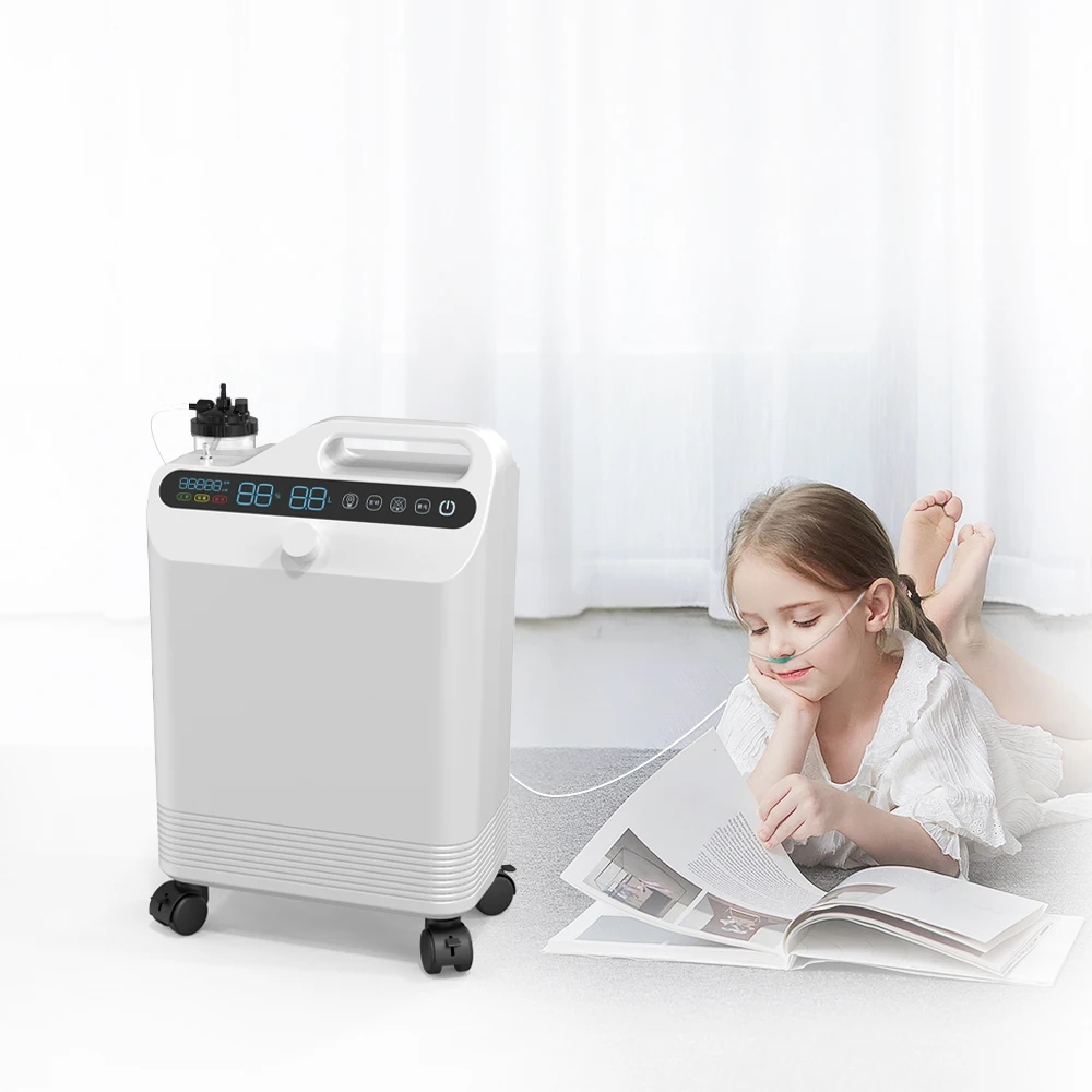 MICiTECH Directly Factory Selling Price 5 Litres 99% High Purity Flow Oxygen Concentrator Healthcare 5L Best Oxygen Concentrator