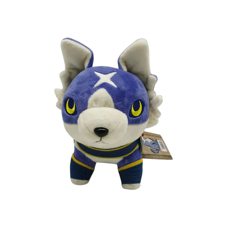 Плюшевая игрушка Monster Hunter Rise игрушки окружающие куклы Ellu Tooth dog Resent Tiger Dragon