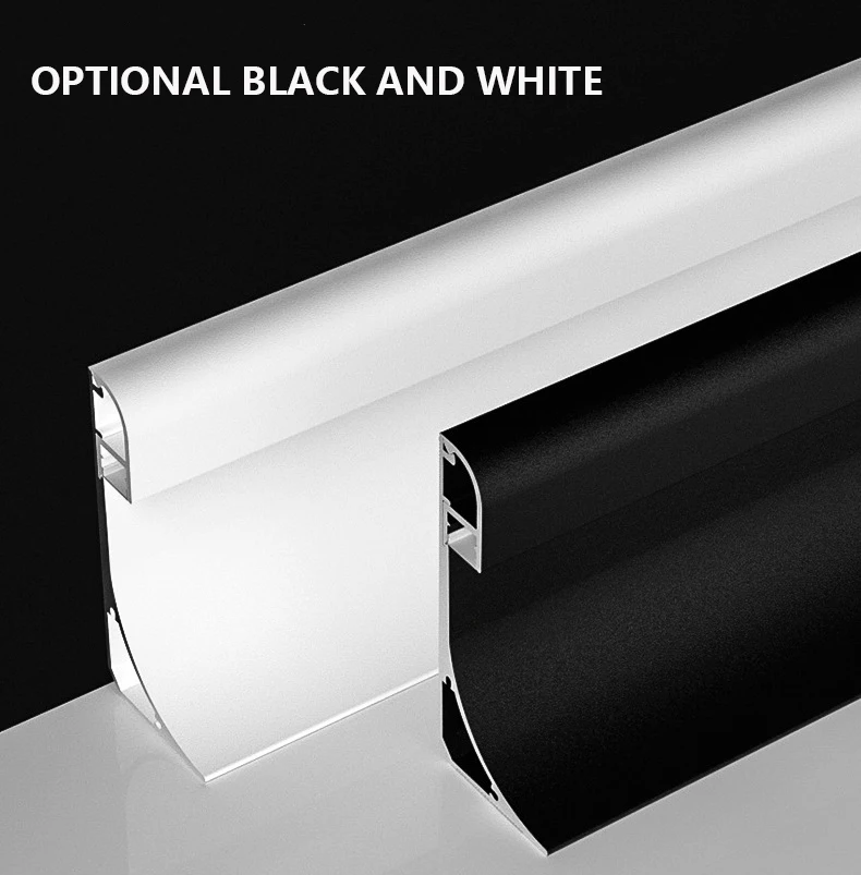 customized Surface mounted no slotting wall lamp no ceiling gypsum line top corner emitting linear lamp for  apartment