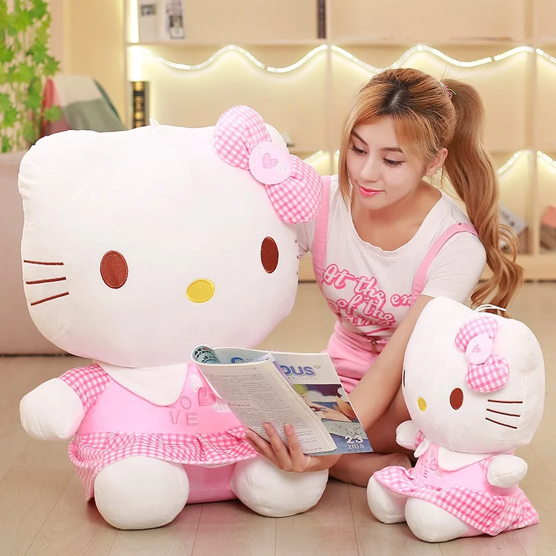 Factory Wholesale Hello Cat Kitty Soft Toys Most Popular Plush Toys Among Children